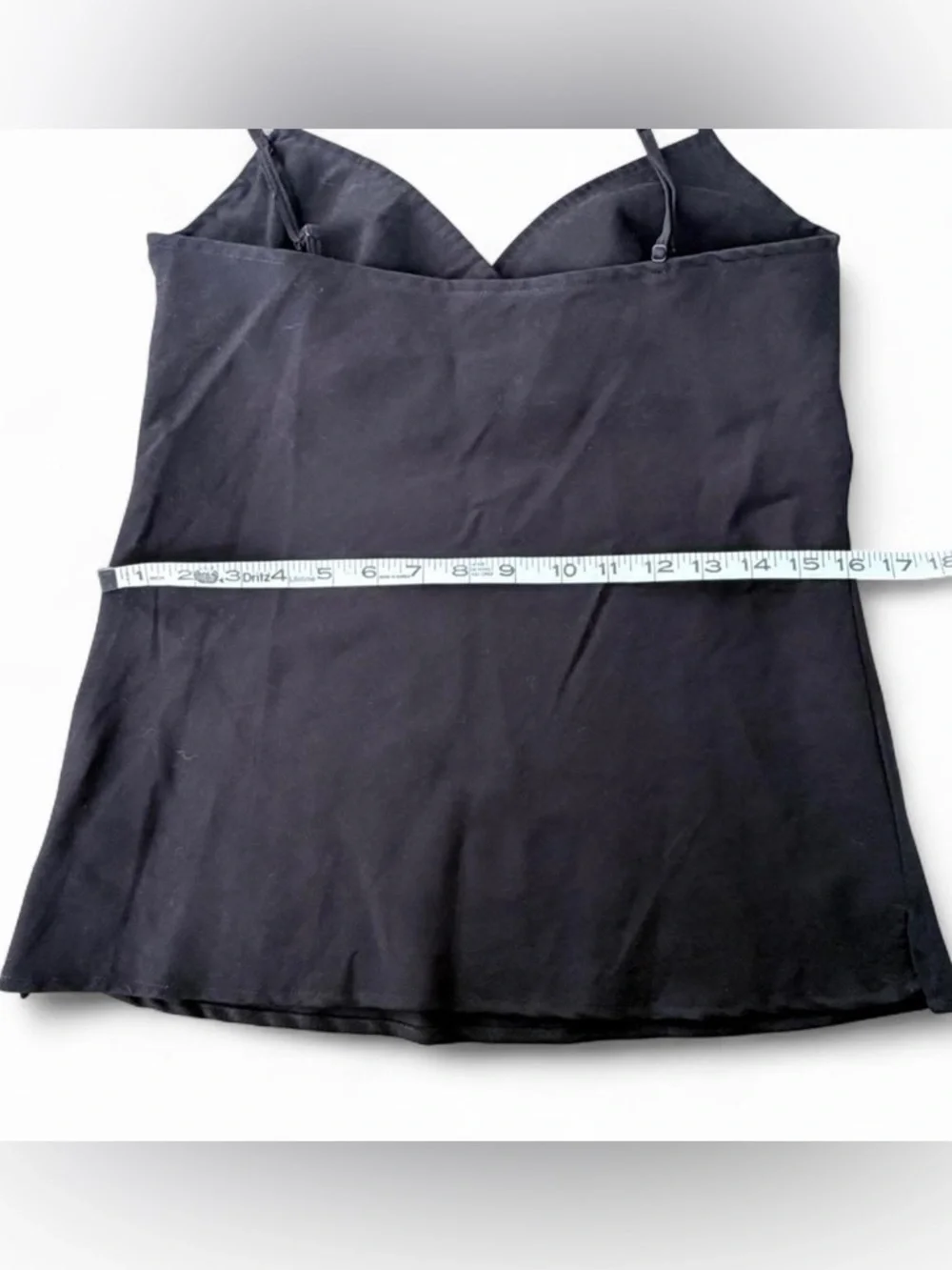 Stetson Black Spaghetti-Strap Camisole with V-Neck - Picture 3 of 4